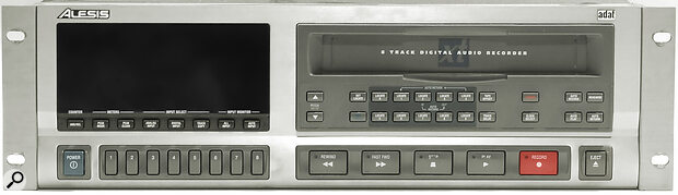Alesis ADAT XT front panel.