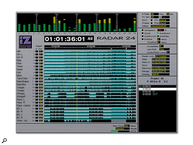 The RADAR 24's clean visual interface is available by simply plugging in an SVGA monitor.