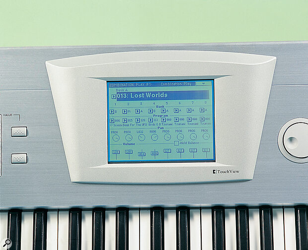 The Trinity's touch‑sensitive LCD screen makes parameter editing easier than on the Z1.