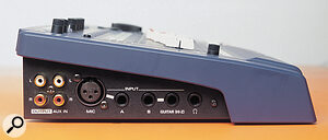 The U8's analogue inputs cater for most of the signals you're likely to record.