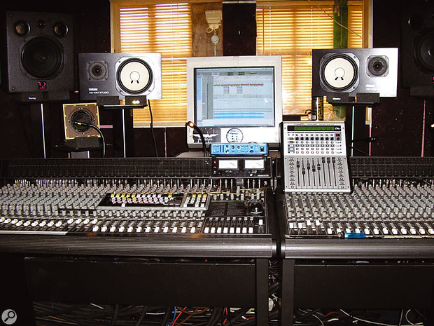 One of Liam Howlett's main reasons for choosing to work at The Mews was its Mackie analogue desk.